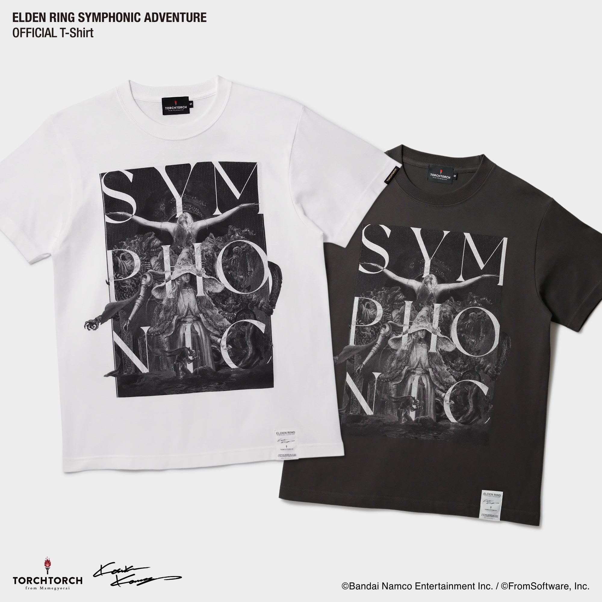 KOSUKE KAWAMURA × TORCH TORCH/ ELDEN RING SYMPHONIC ADVENTURE OFFICIAL T-Shirt