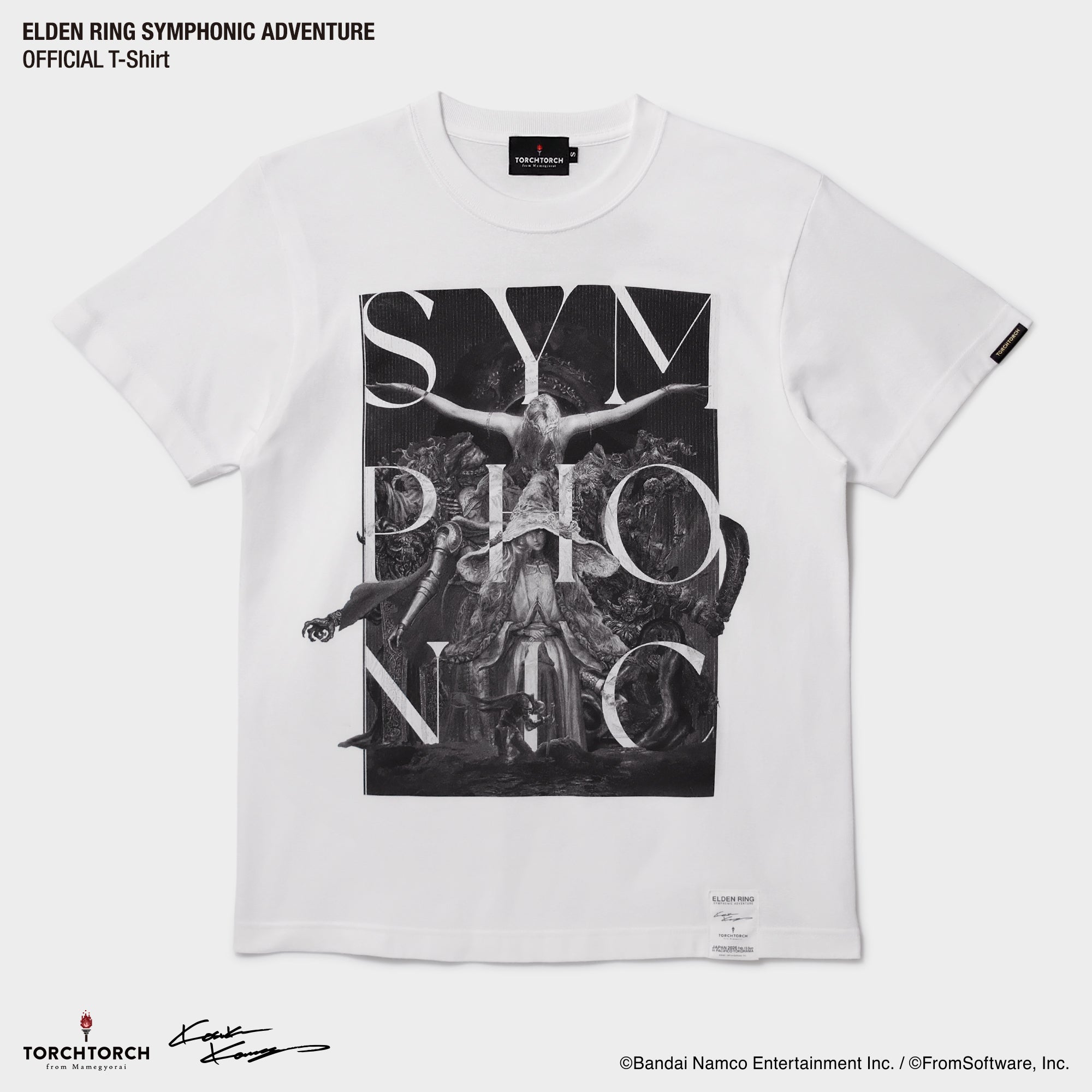 KOSUKE KAWAMURA × TORCH TORCH/ ELDEN RING SYMPHONIC ADVENTURE OFFICIAL T-Shirt