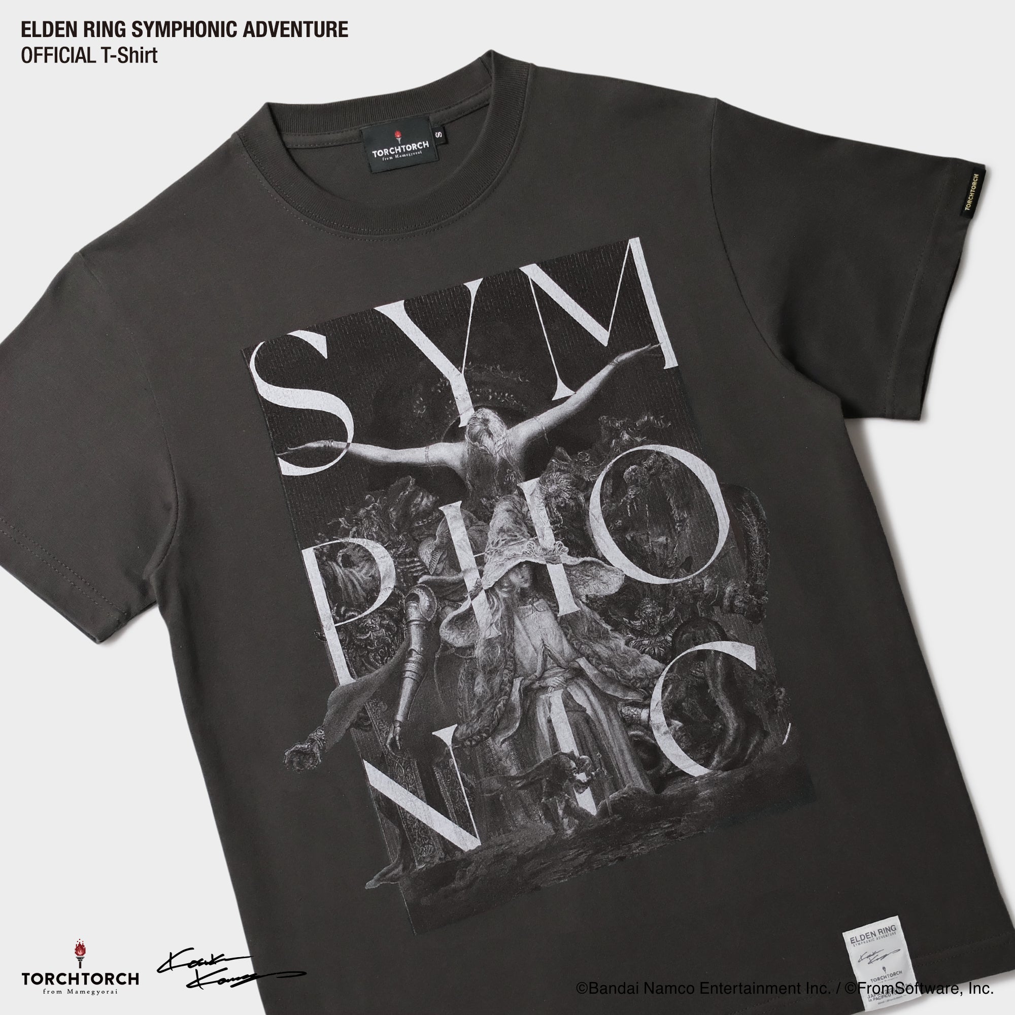 KOSUKE KAWAMURA × TORCH TORCH/ ELDEN RING SYMPHONIC ADVENTURE OFFICIAL T-Shirt