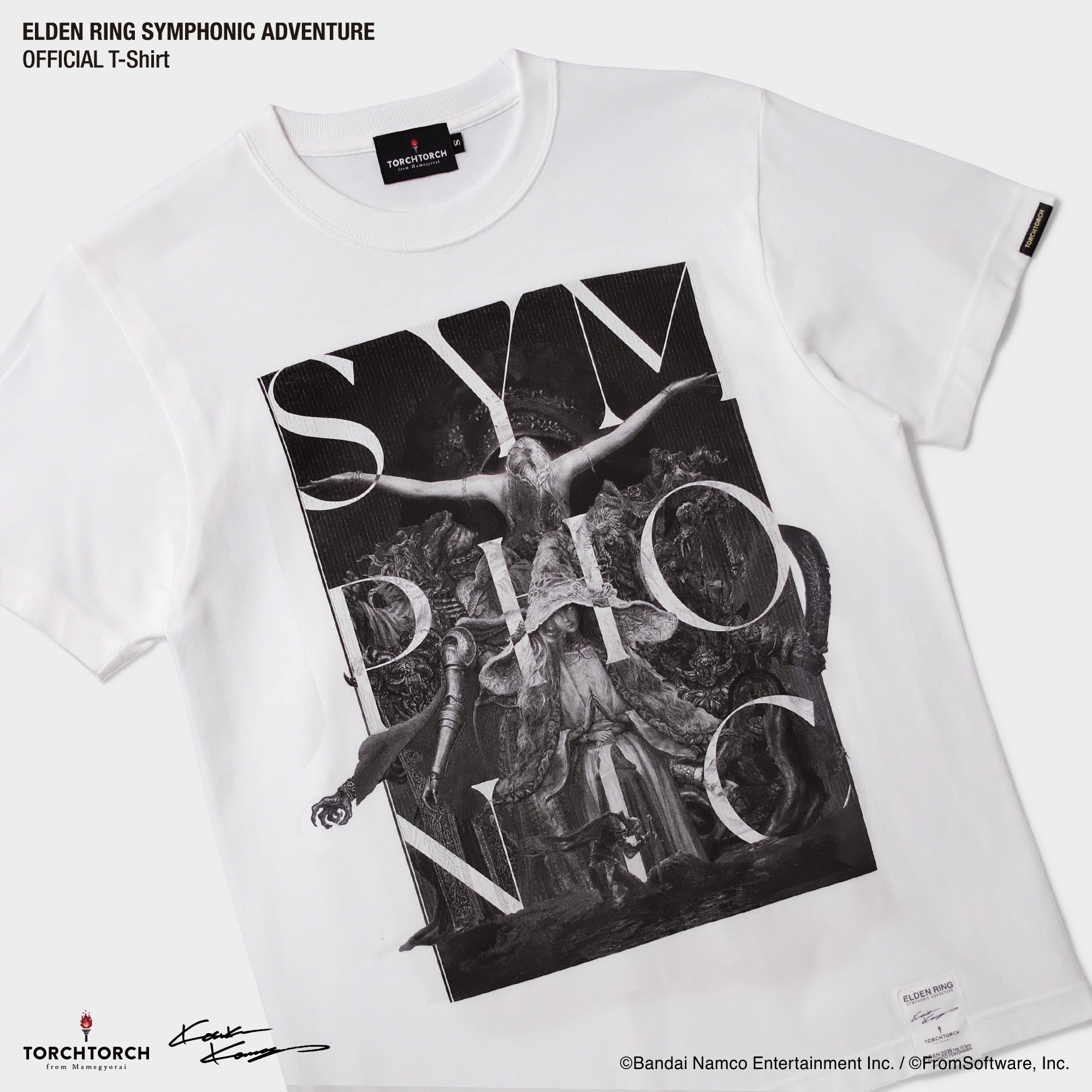 KOSUKE KAWAMURA × TORCH TORCH/ ELDEN RING SYMPHONIC ADVENTURE OFFICIAL T-Shirt