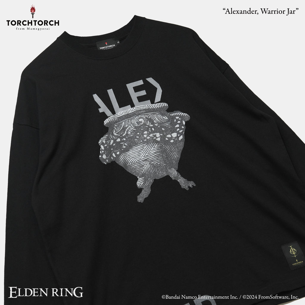 Alexander, Warrior Jar Big Silhouette Long Sleeve T-Shirt