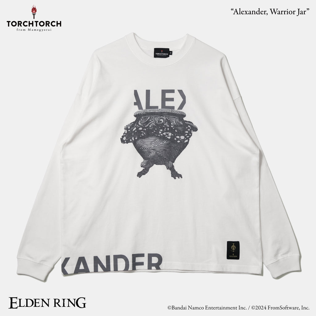 Alexander, Warrior Jar Big Silhouette Long Sleeve T-Shirt