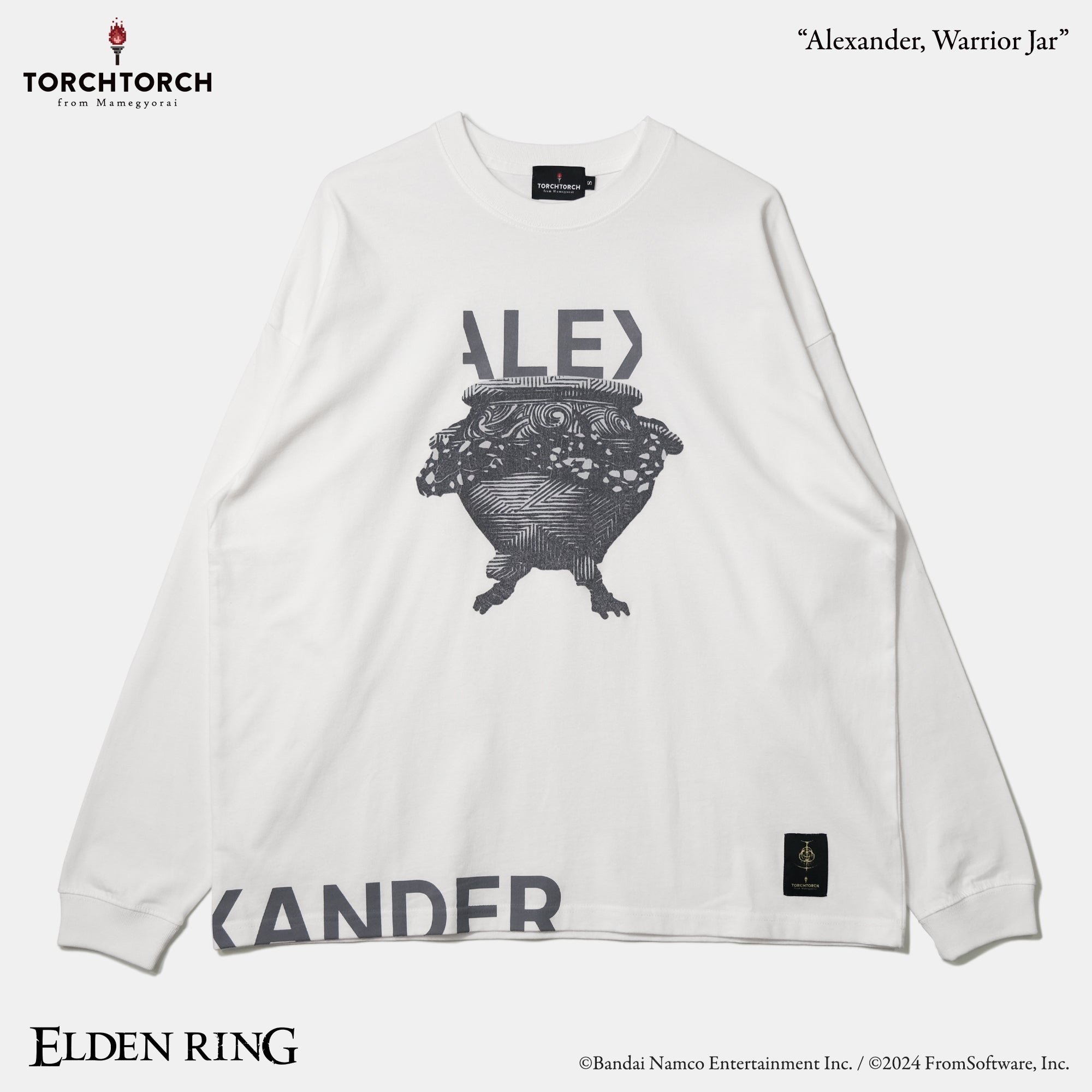 Alexander, Warrior Jar Big Silhouette Long Sleeve T-Shirt
