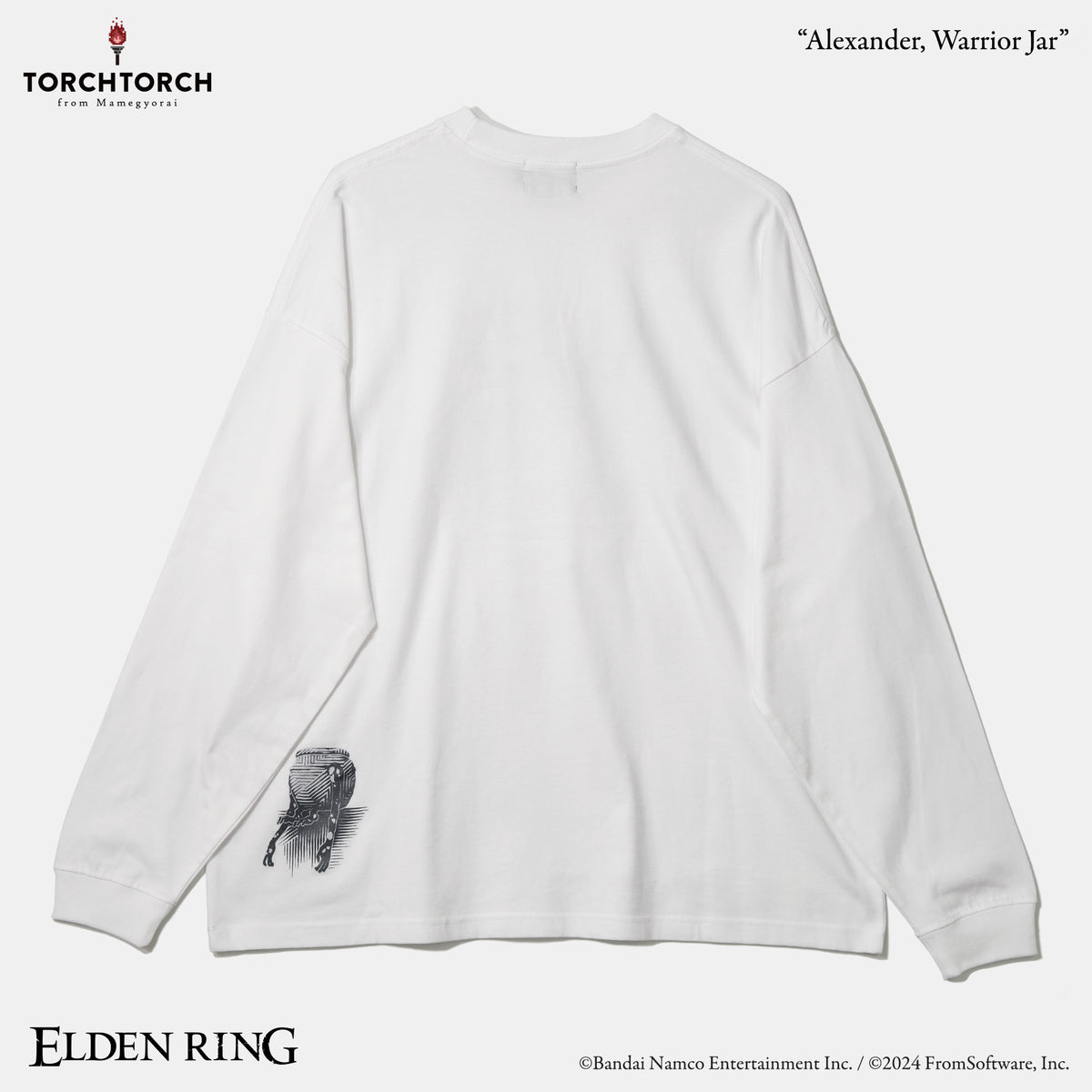 Alexander, Warrior Jar Big Silhouette Long Sleeve T-Shirt