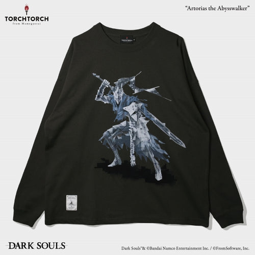 Artorias the Abysswalker Big Silhouette Long Sleeve T-Shirt
