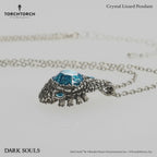 Crystal Lizard Pendant