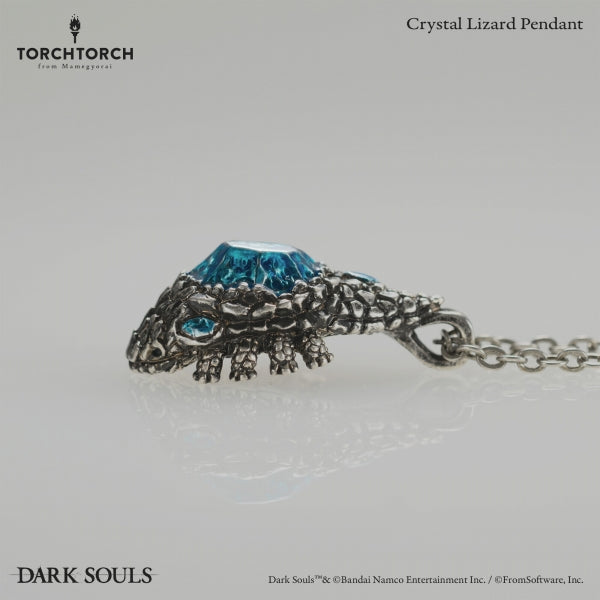 Crystal Lizard Pendant