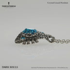 Crystal Lizard Pendant