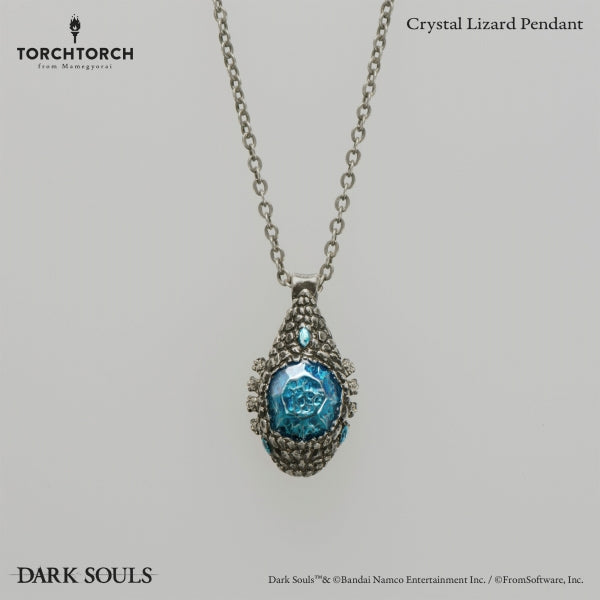 Crystal Lizard Pendant