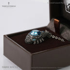 Crystal Lizard Pendant