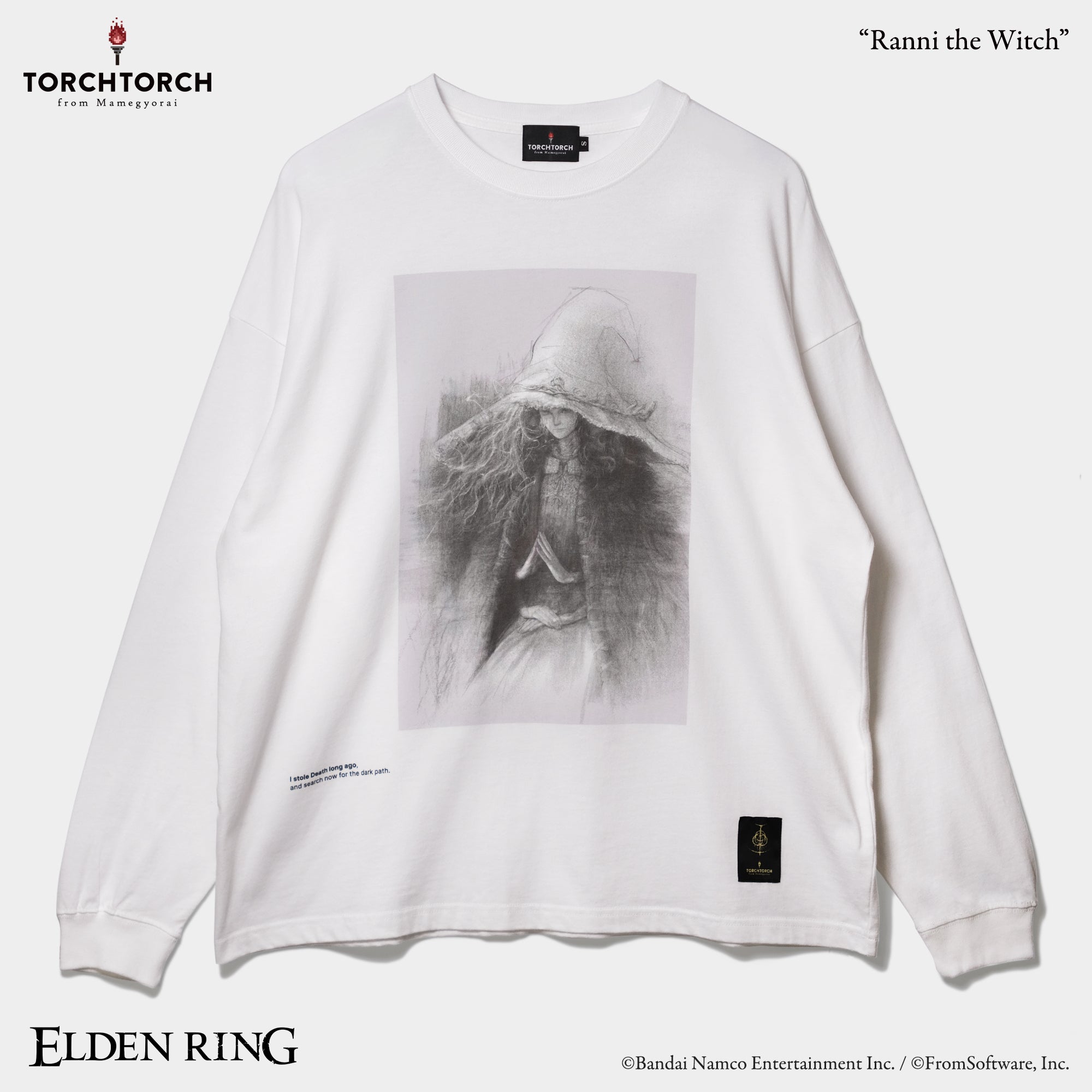 Ranni the Witch Big Silhouette Long Sleeve T-Shirt