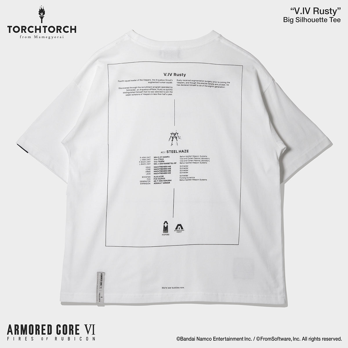 V.IV Rusty Big Silhouette Tee