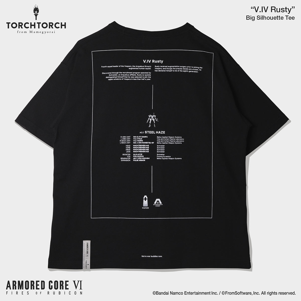 V.IV Rusty Big Silhouette Tee
