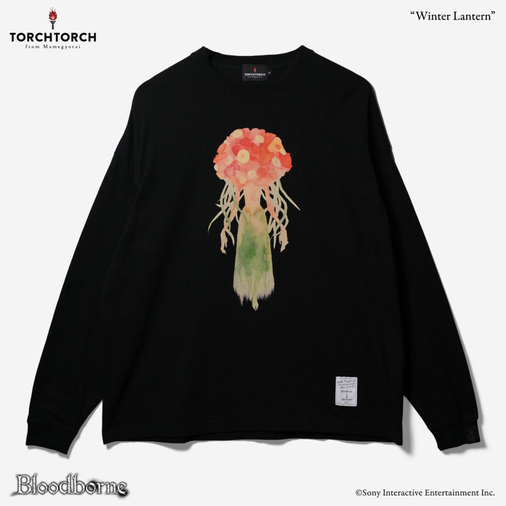 Winter Lantern Big Silhouette Long Sleeve T-Shirt