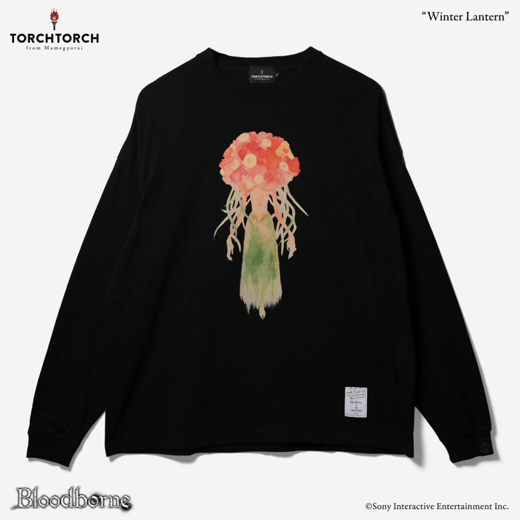 Winter Lantern Big Silhouette Long Sleeve T-Shirt