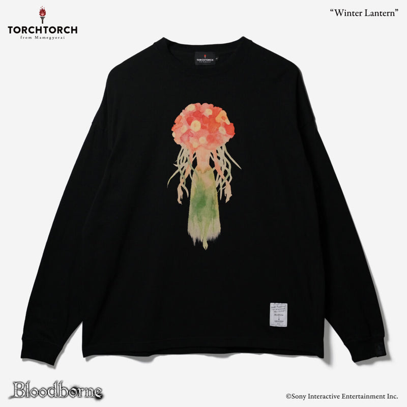 Winter Lantern Big Silhouette Long Sleeve T-Shirt