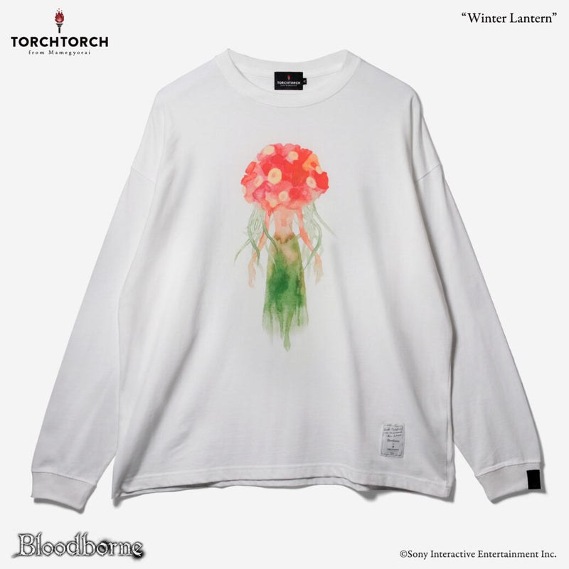 Winter Lantern Big Silhouette Long Sleeve T-Shirt