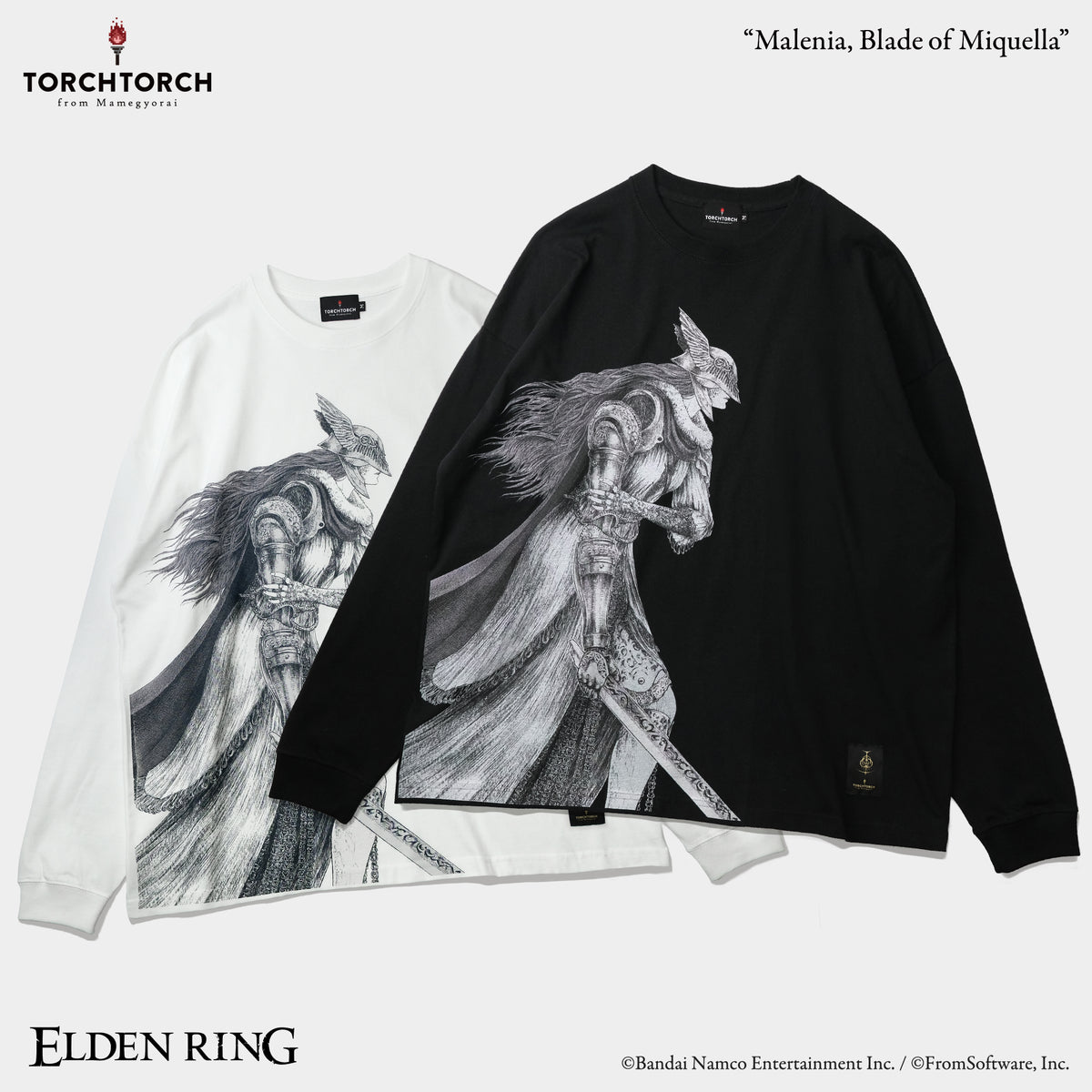 Malenia, Blade of Miquella Big Silhouette Long Sleeve T-Shirt