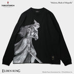 Malenia, Blade of Miquella Big Silhouette Long Sleeve T-Shirt