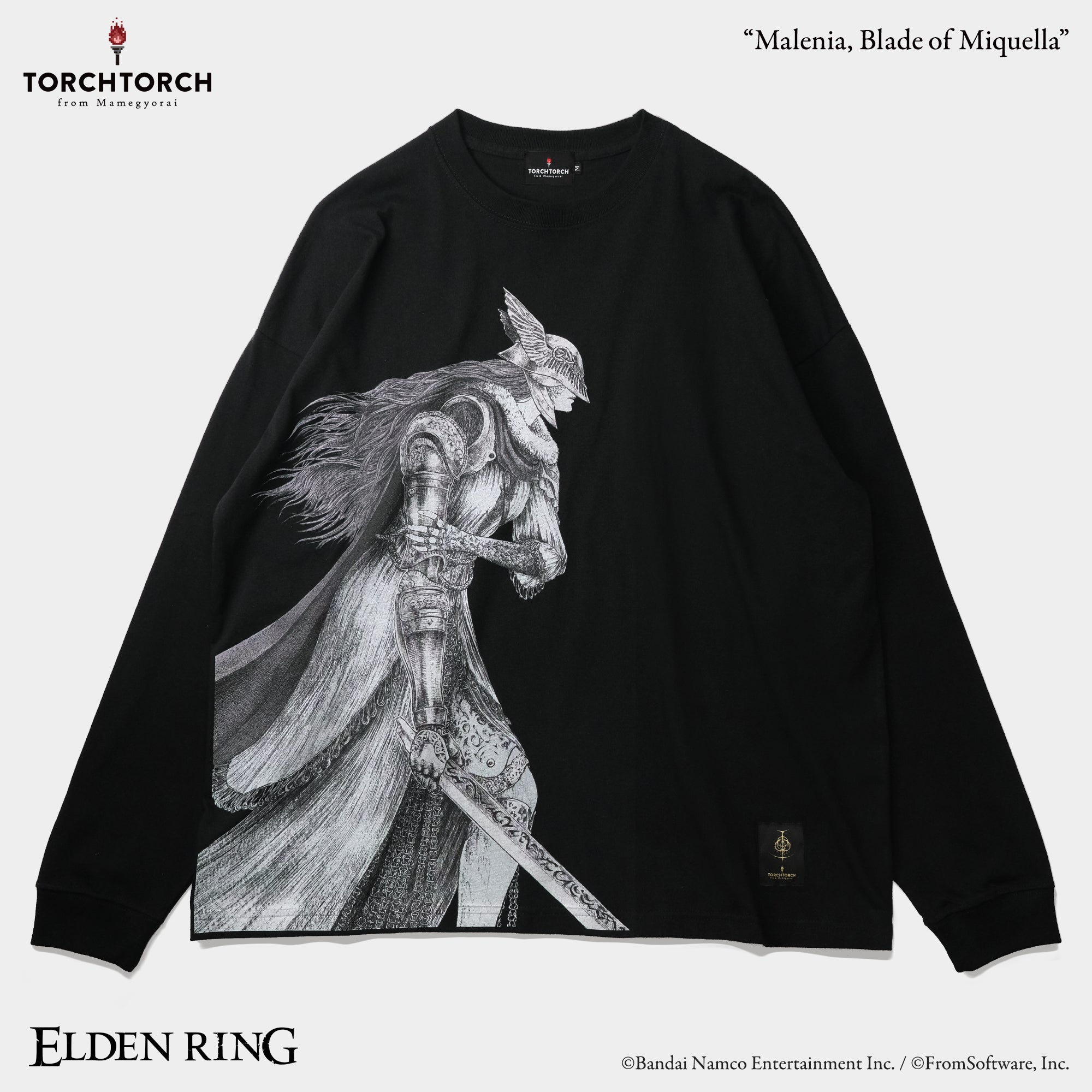 Malenia, Blade of Miquella Big Silhouette Long Sleeve T-Shirt