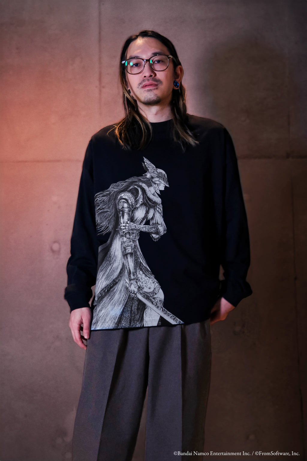 Malenia, Blade of Miquella Big Silhouette Long Sleeve T-Shirt