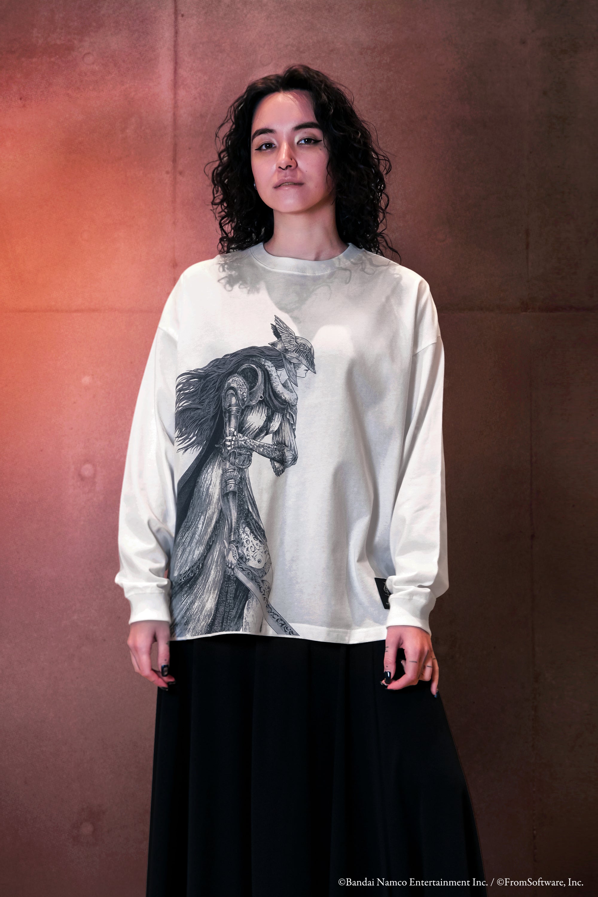 Malenia, Blade of Miquella Big Silhouette Long Sleeve T-Shirt