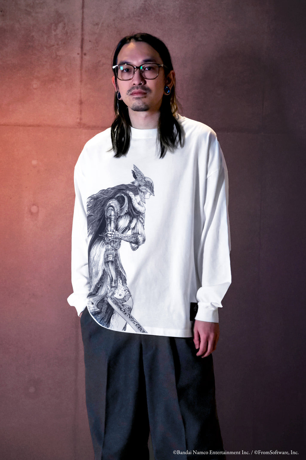 Malenia, Blade of Miquella Big Silhouette Long Sleeve T-Shirt