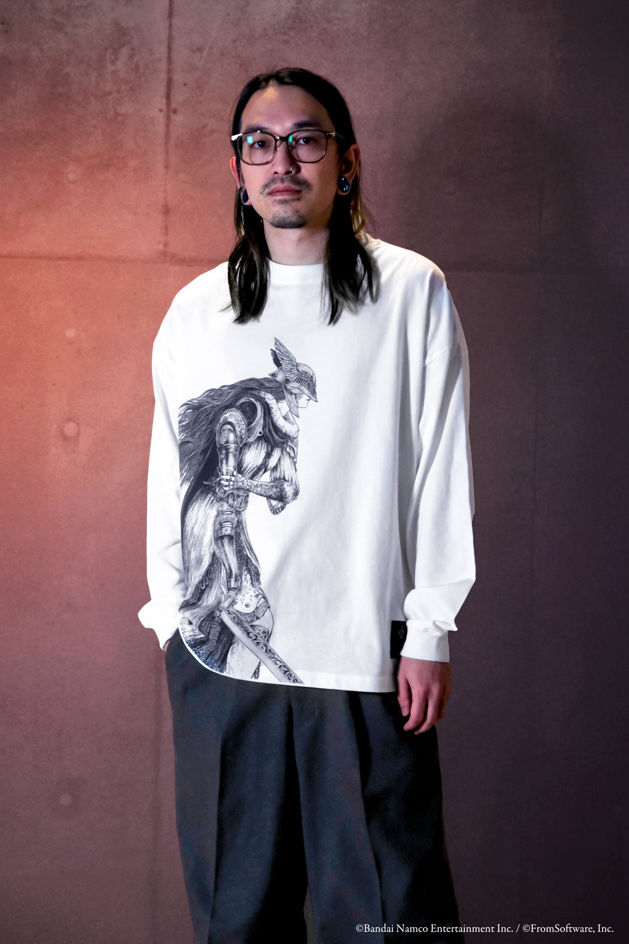Malenia, Blade of Miquella Big Silhouette Long Sleeve T-Shirt